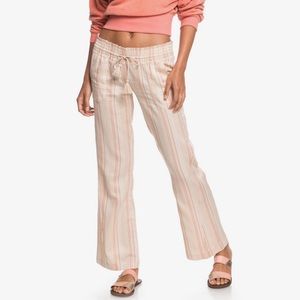 Roxy Oceanside Flared Beach Pants NWT